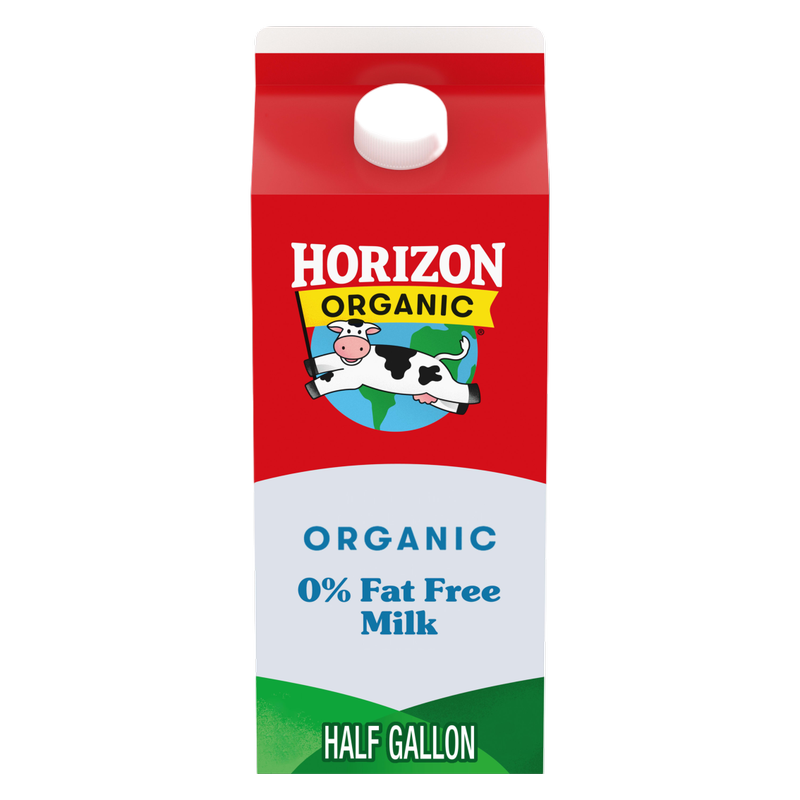 Horizon Organic Fat-Free Milk - 1/2 Gallon