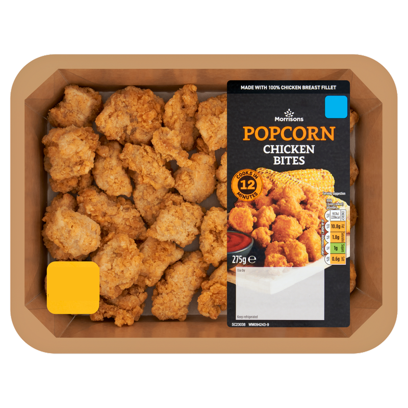Morrisons Popcorn Chicken Bites, 275g