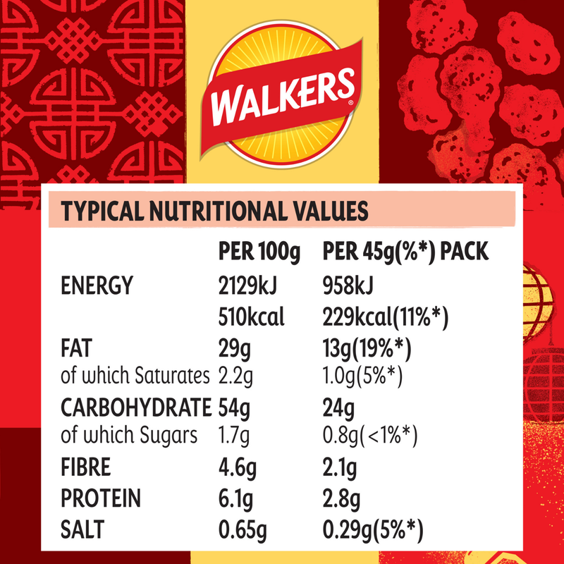 Walkers Salt & Pepper Chicken Crisps, 45g