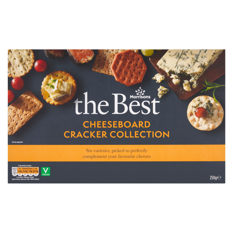 Morrisons The Best Cheeseboard Cracker Selection, 250g