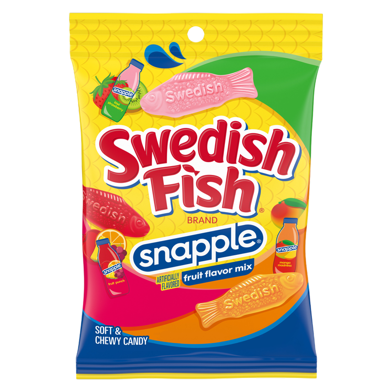 Swedish Fish Snapple, 8.04oz