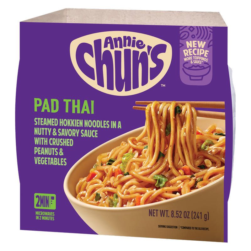 Tazón de fideos Pad Thai Annie Chun's 8.53 oz