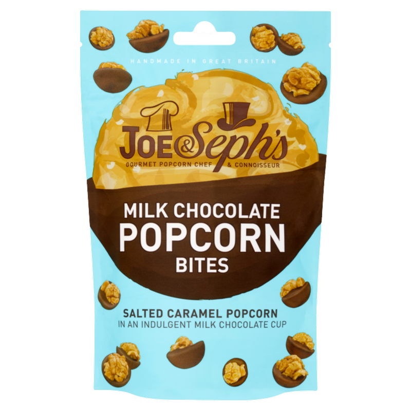 Joe & Seph's Milk Chocolate Popcorn, 63g