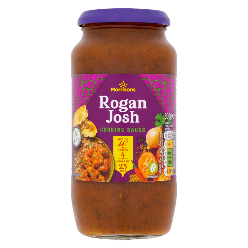 Morrisons Rogan Josh Cooking Sauce, 500g