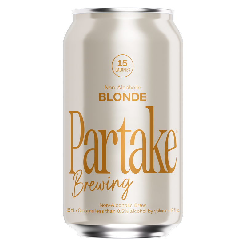 Partake Brewing Blonde Ale Non-Alcoholic 6pk 12oz Can 0.5% ABV