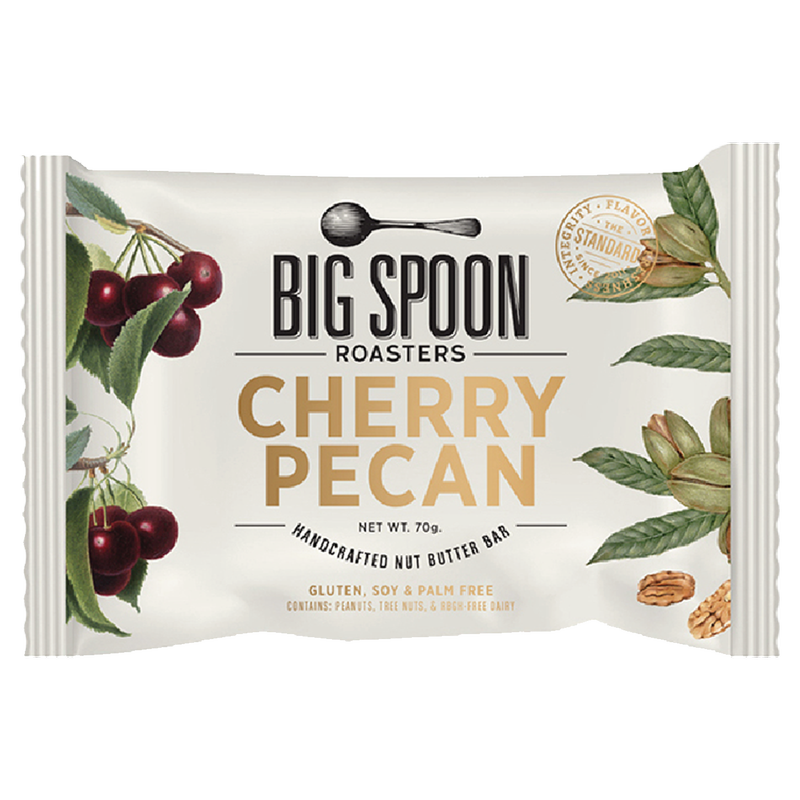 Big Spoon Roasters Cherry Pecan Nut Butter Bar 60g