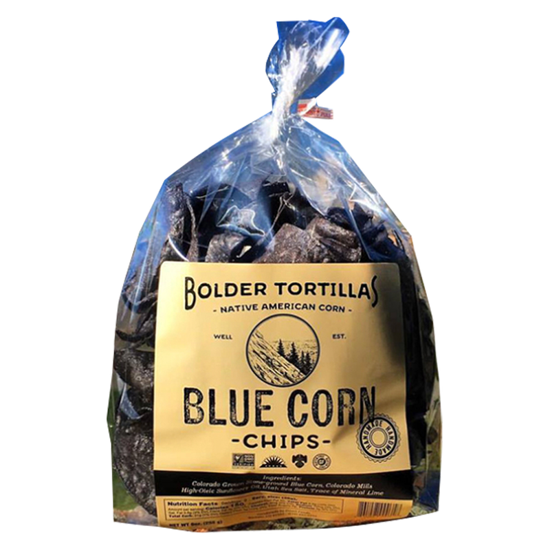 Bolder Tortilla Blue Corn Tortilla Chips 9oz