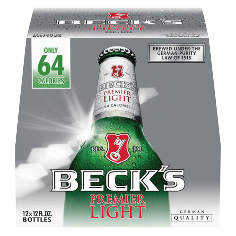 Beck's Premier Light 12pk 12oz Btl 2.3% ABV