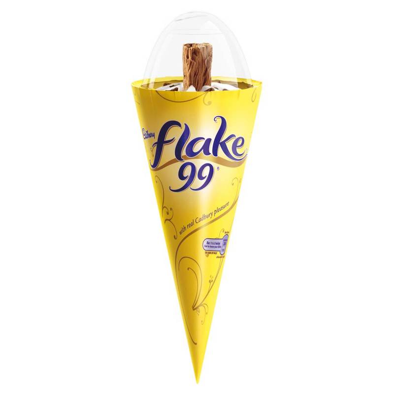 Cadbury Flake 99 Cones, 125ml