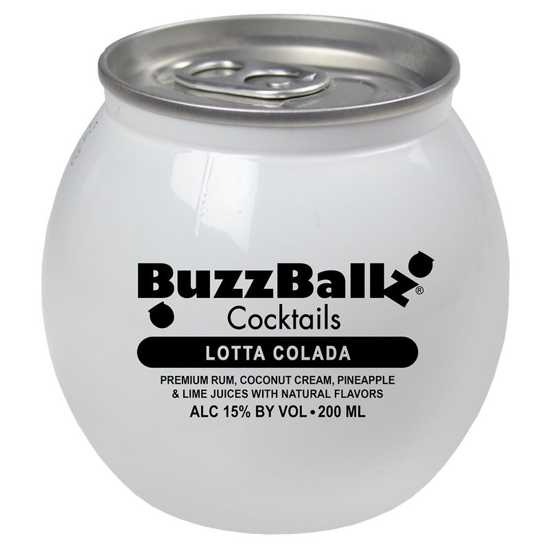 BuzzBallz Cocktails Lotta Colada 200ml(30 Proof)