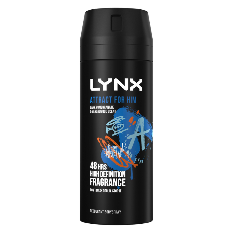 Lynx Bodyspray Attract, 150ml