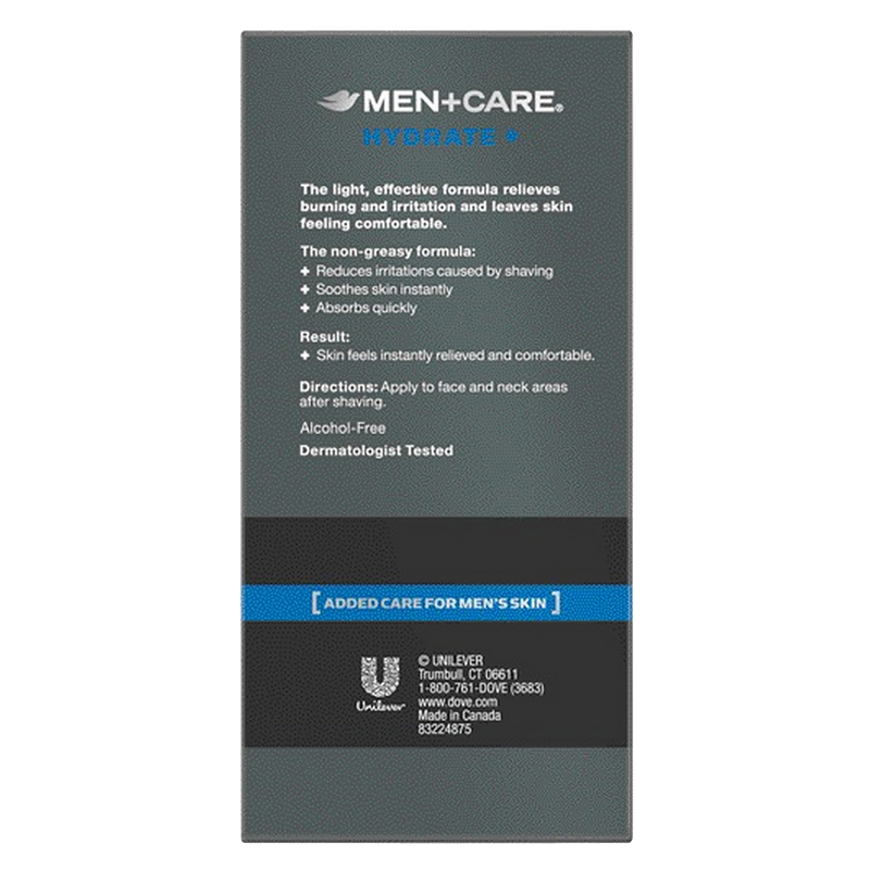 Dove Men Care Hydrate Post Shave Balm 3.4oz