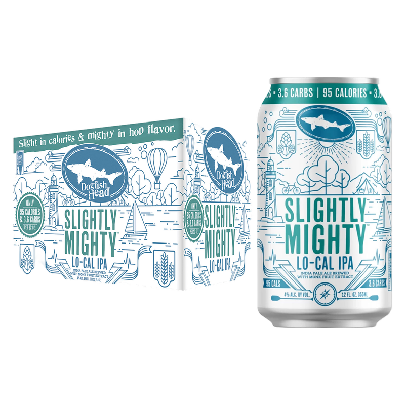 Dogfish Head Slightly Mighty 6pk 12oz Can 4.0% ABV