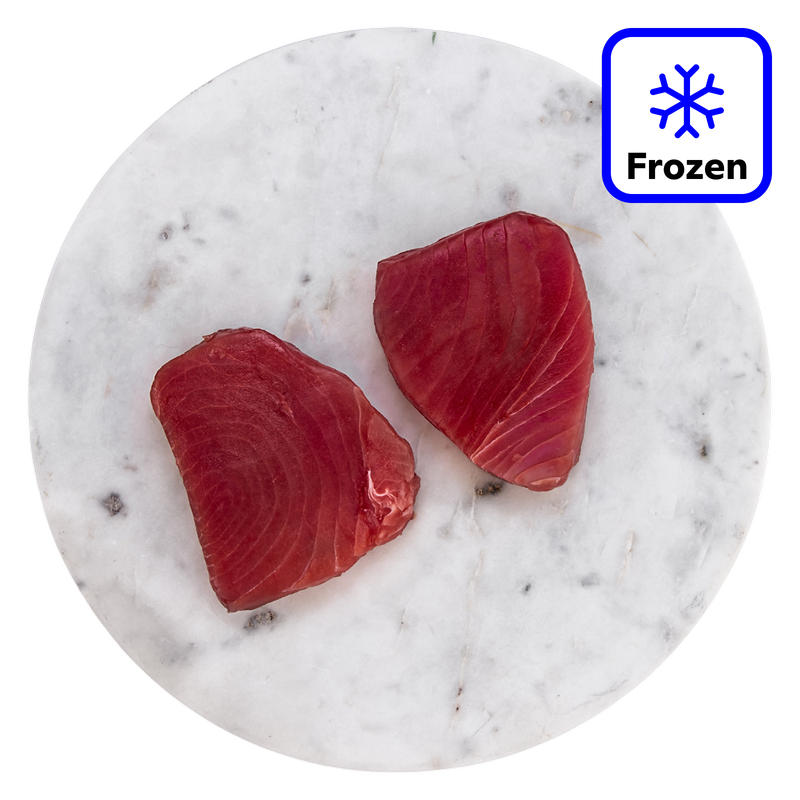 The Fish Society Yellowfin Tuna Steaks - Frozen, 250g