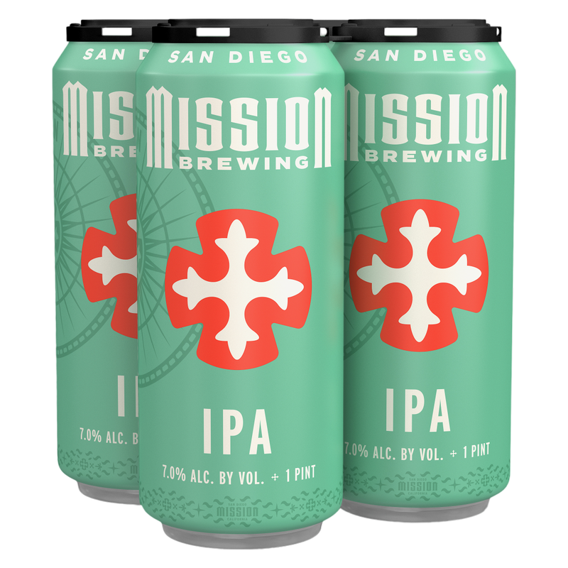 Mission Brewery IPA 4pk 16oz Can