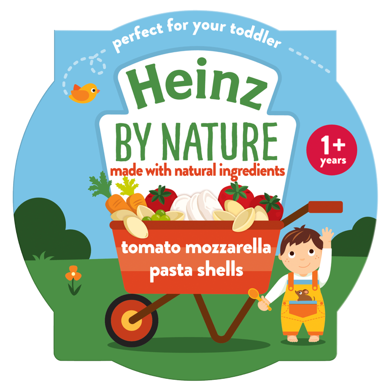 Heinz Tomato & Mozzarella Pasta Shapes 1-3 Years, 230g