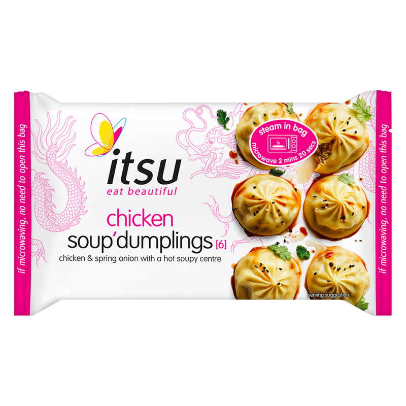 Itsu Chicken Soup Dumplings, 168g