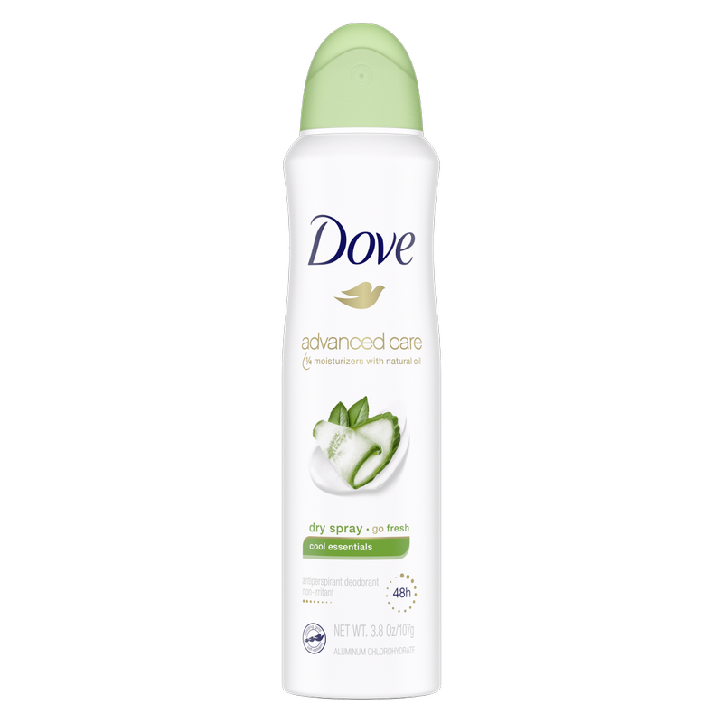 Dove Cool Essentials Dry Spray Antiperspirant 3.8oz