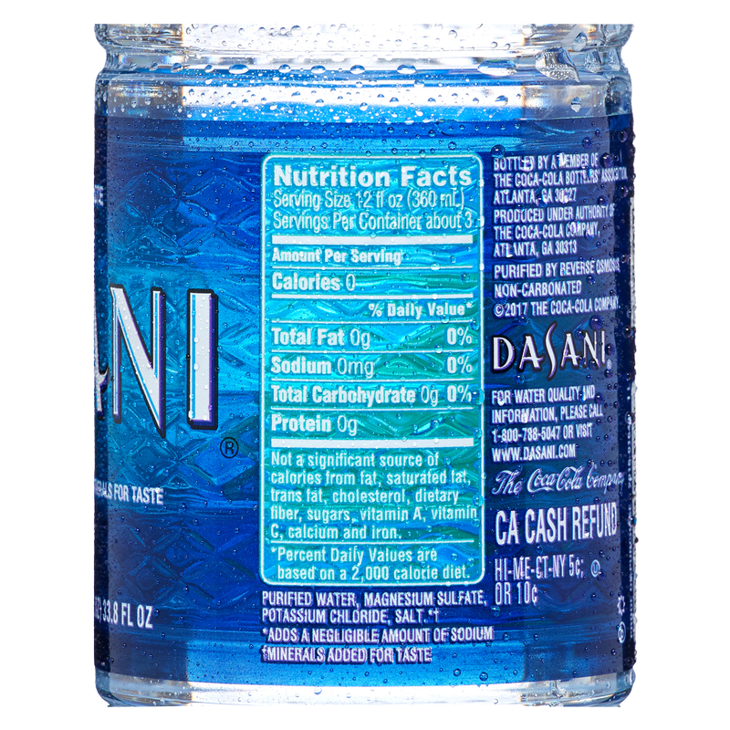 Dasani Water 1L Btl