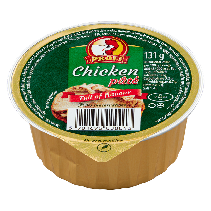 Profi Chicken Pate, 131g