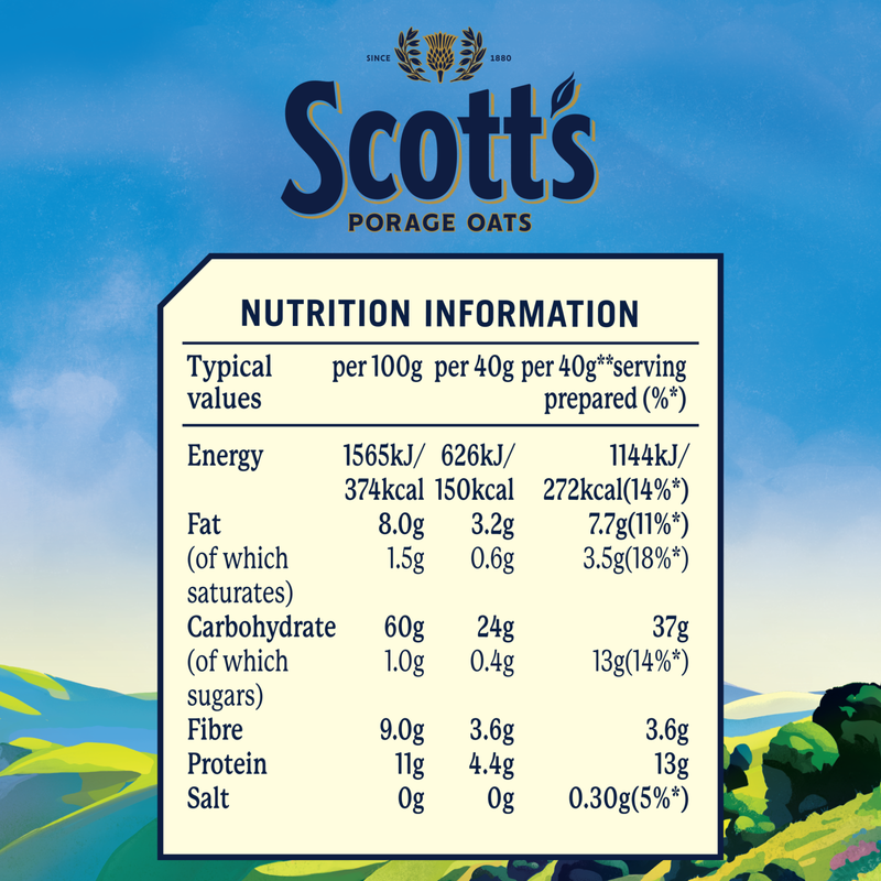 Scott's Original Porridge Oats, 1kg