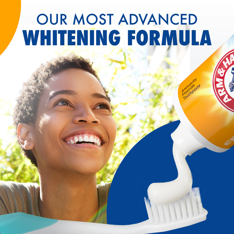 Arm & Hammer Advanced White Toothpaste, 6.0oz Twin Pack