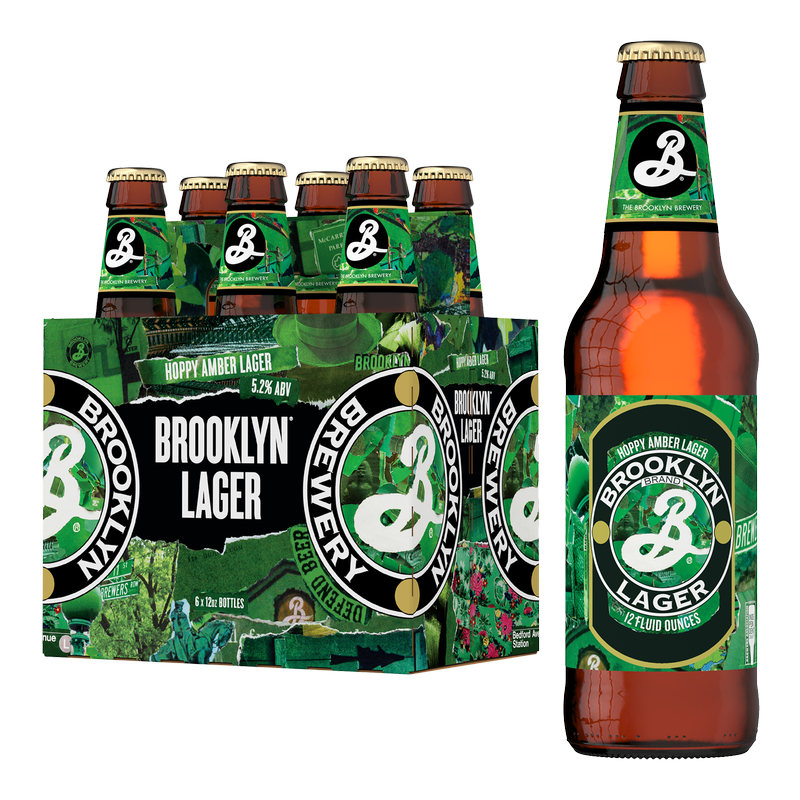 Brooklyn Lager 6pk 12oz Bottle 5.2% ABV