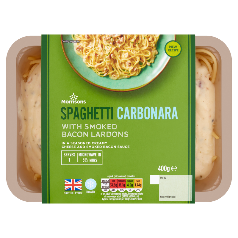Morrisons Spaghetti Carbonara, 400g