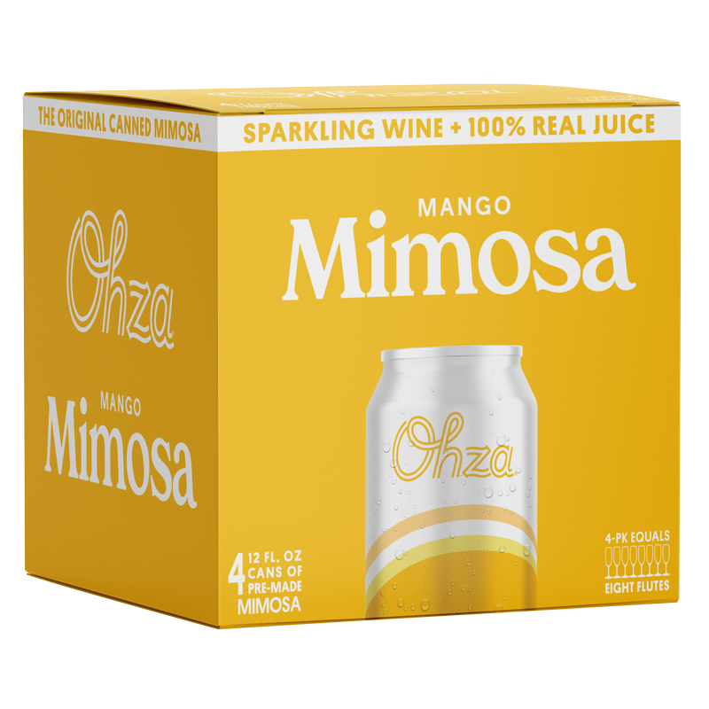 Ohza Mango Mimosa 4pk 12oz Can