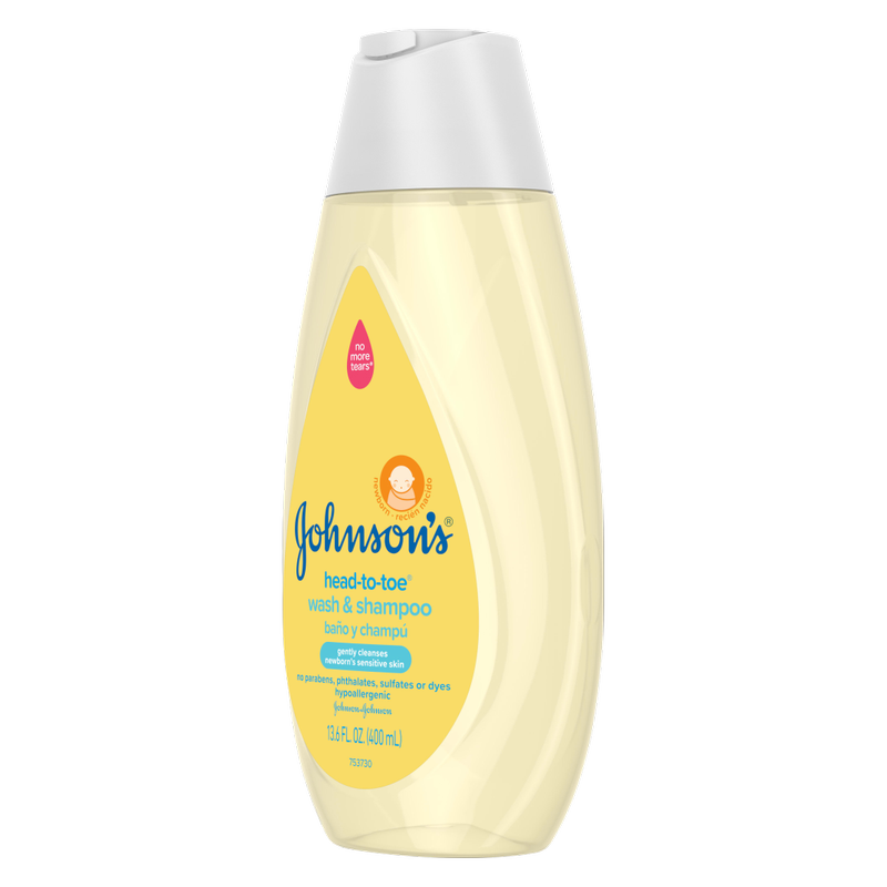 Johnson's Head-to-Toe Wash & Shampoo 13.6oz