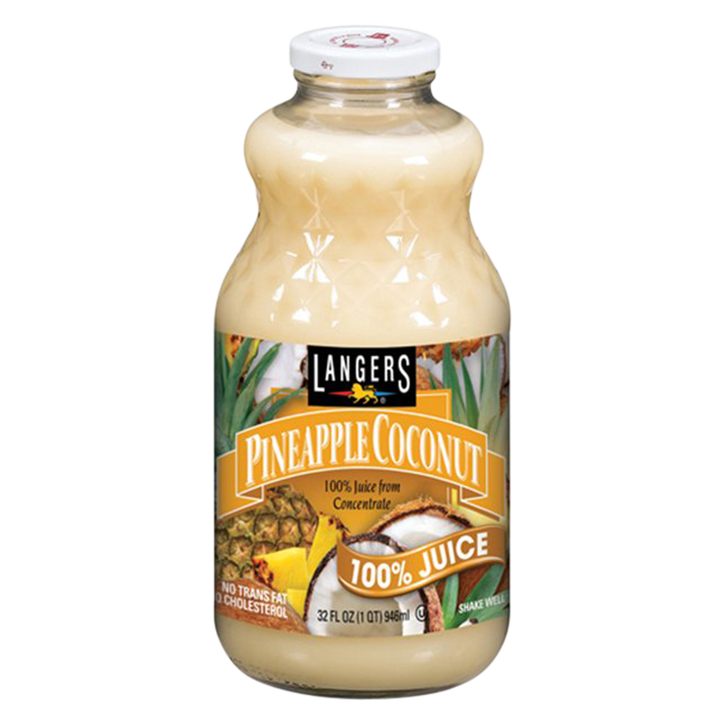 Langers Pineapple Coconut Juice 32oz