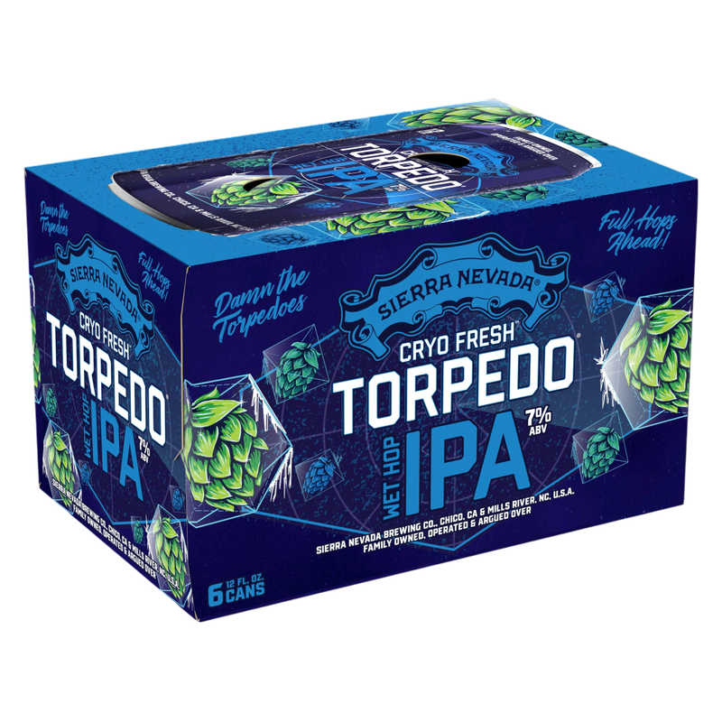 Sierra Nevada Cryo Fresh Torpedo IPA 6pk 12oz Can