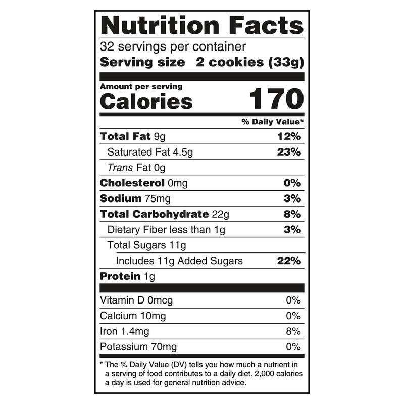 Galletas Chips Ahoy! Chunky con chispas de chocolate, tamaño King Size, 4.15 oz