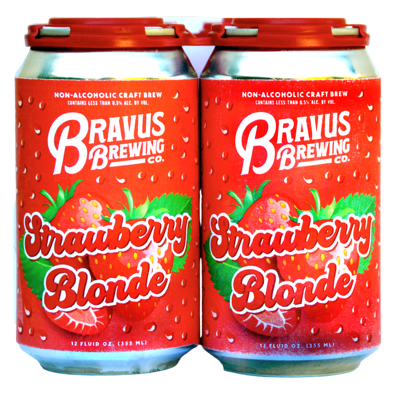 Bravus Brewing Co. Strawberry Blonde NA 6pk 12oz Can 