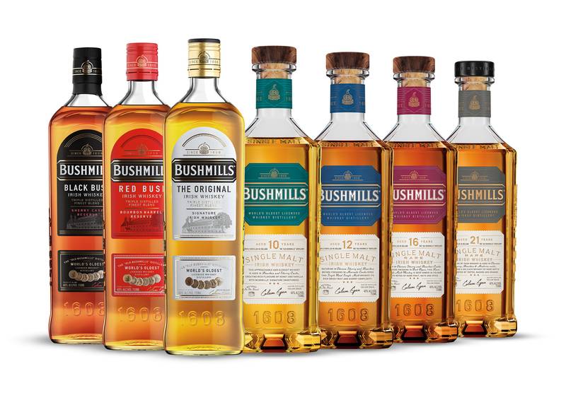 Bushmills Private Reserve Limited Release 10 Year Old: Bordeaux Casks​ Irish Whiskey 750ml (93 Proof)