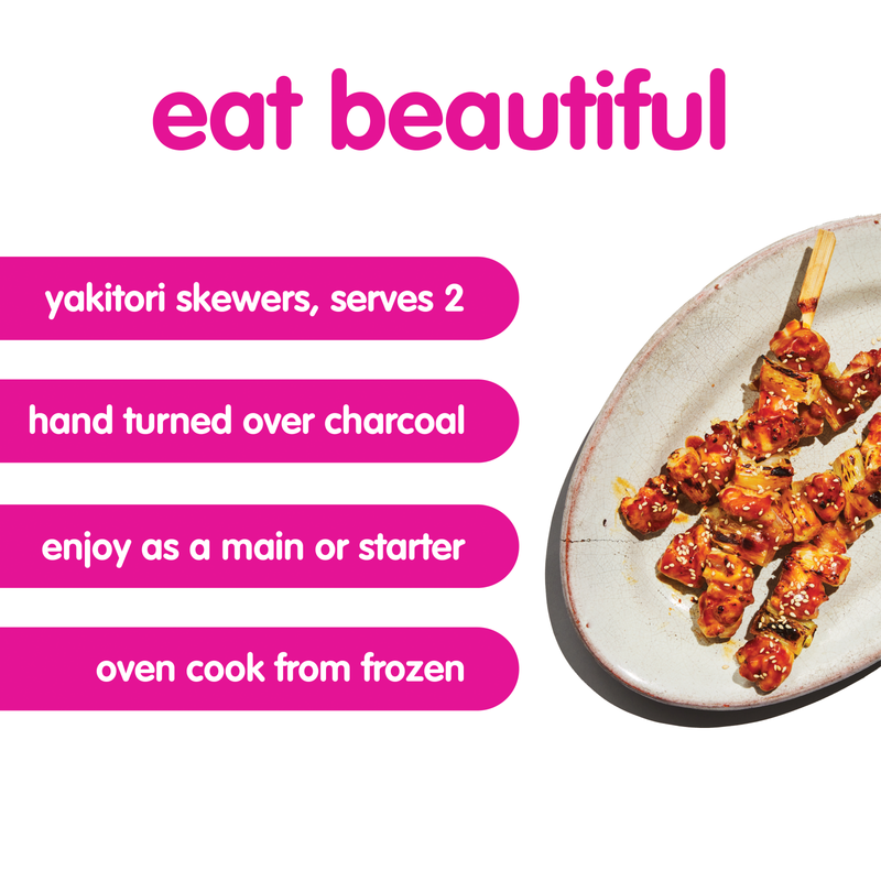 Itsu 4 Chicken Teriyaki Skewers, 260g