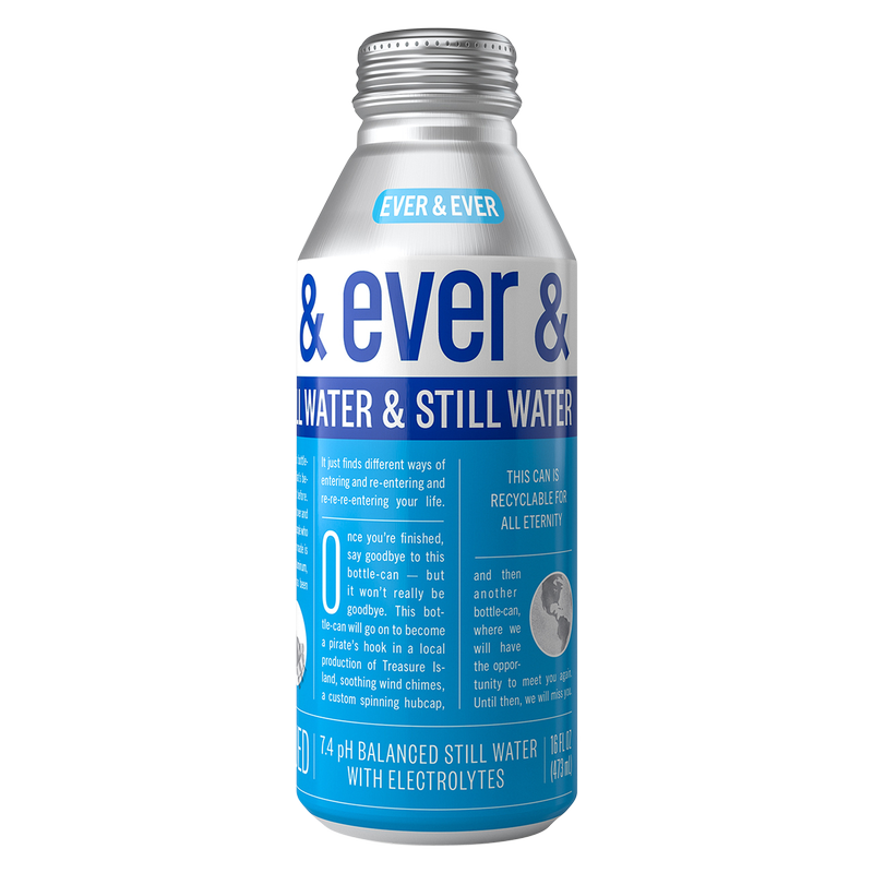 Ever & Ever Still Water 16oz Aluminum Bottle
