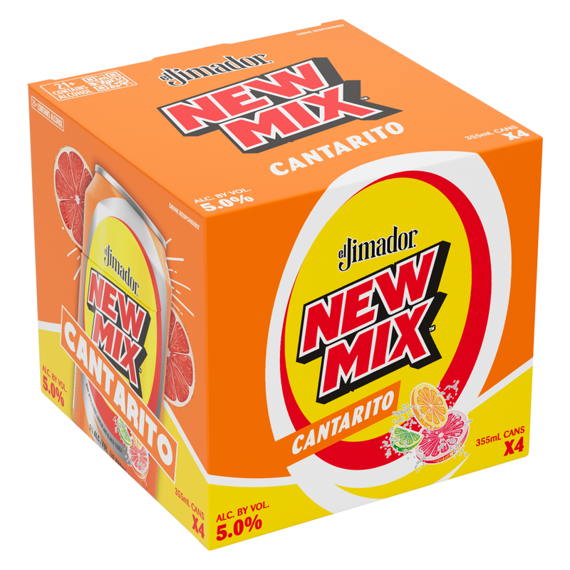 El Jimador New Mix Cantarito 4pk 5% ABV