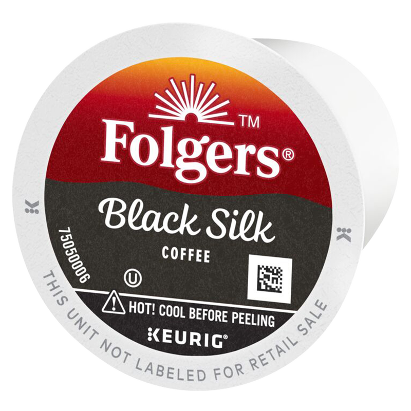 Folger's 3.38 oz Ground Black Silk 12ct K-Cup