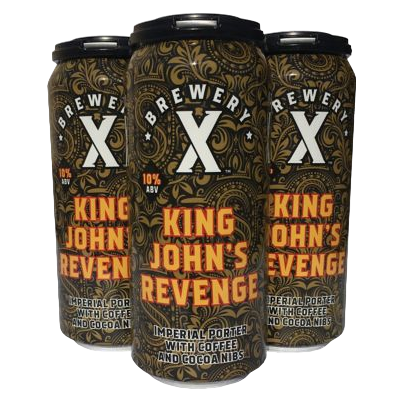 Brewery X King John's Revenge Imperial Porter 4pk 16oz Cans