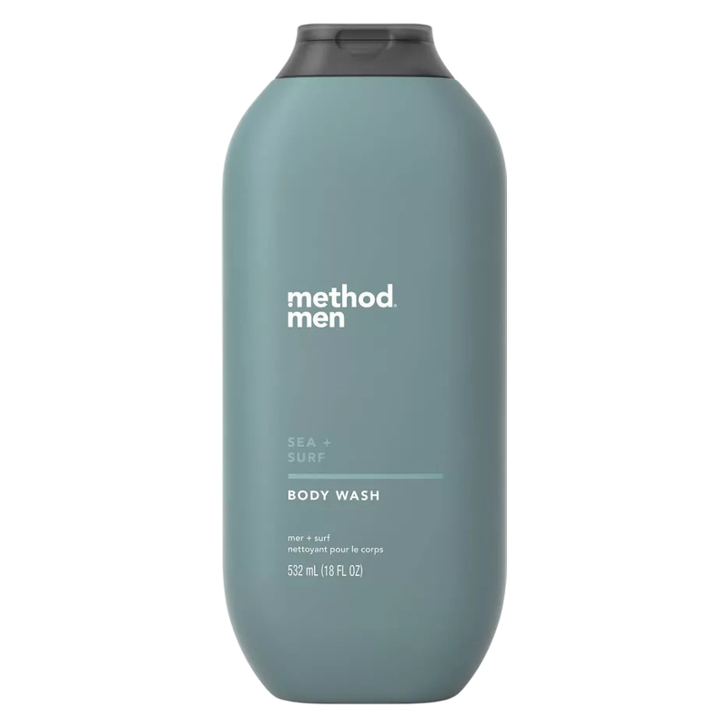 Method Mens Body Wash, Sea & Surf, 18oz
