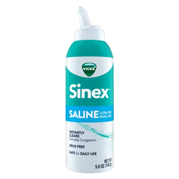 Vicks Sinex Saline Extra Strength Nasal Spray, Drug Free, 5 OZ