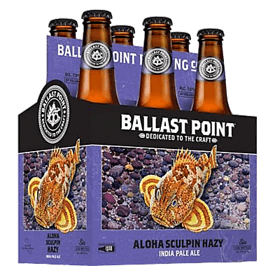 Ballast Point Brewing Aloha Sculpin IPA 6pk 12oz Btl