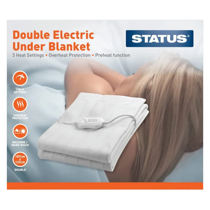 Status Double Electric Under Blanket, 1pcs