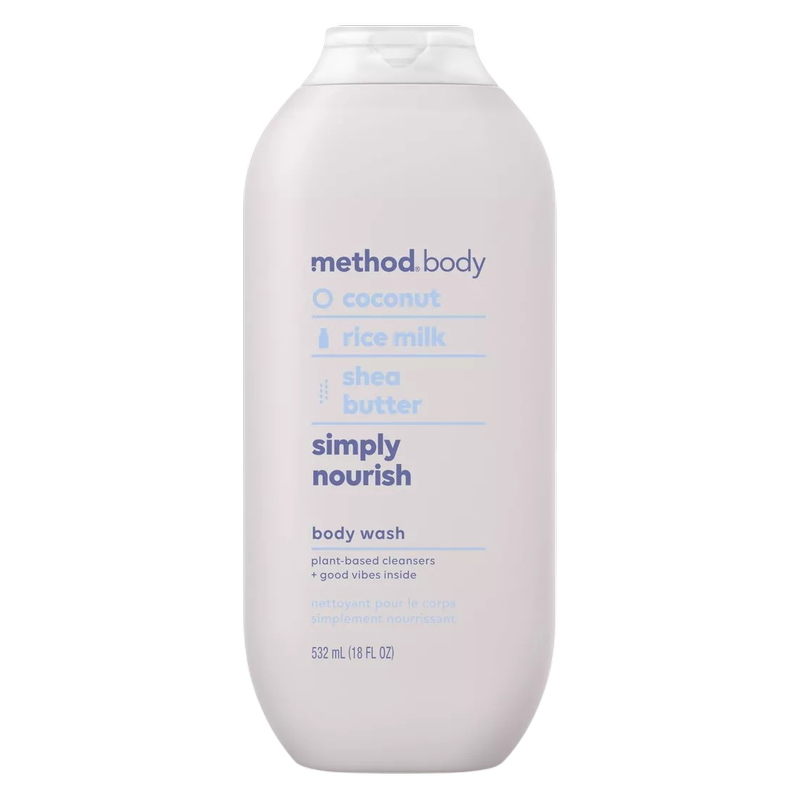 Method Body Wash Simply Nourish, 18oz.
