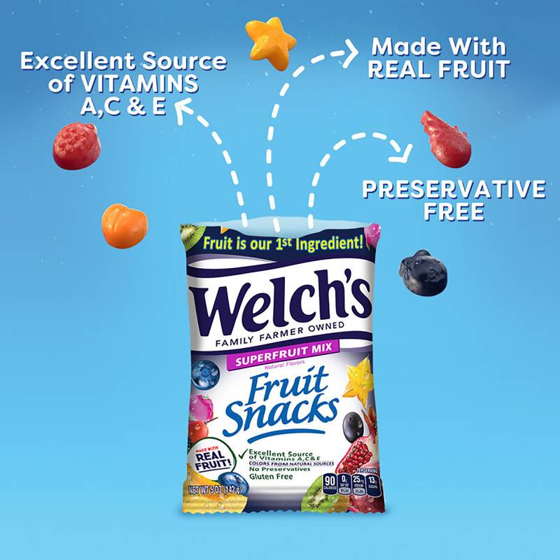 Welch's Fruit Snacks Superfruit Mix, 5oz