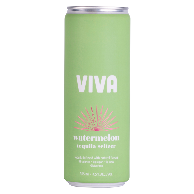 Viva Tequila Seltzer Watermelon 4pk 355oz Can 4.5% ABV