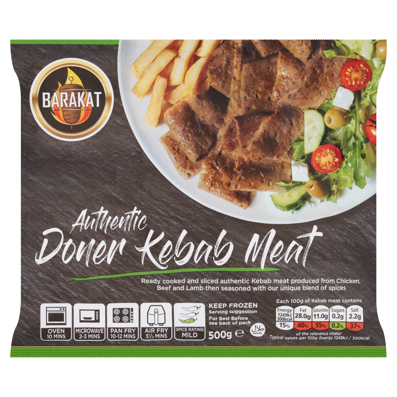 Barakat Doner Kebab, 500g