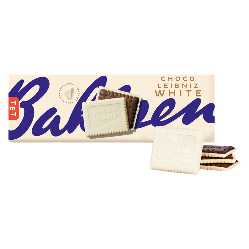 Bahlsen Choco Leibniz White Chocolate Biscuits, 111g