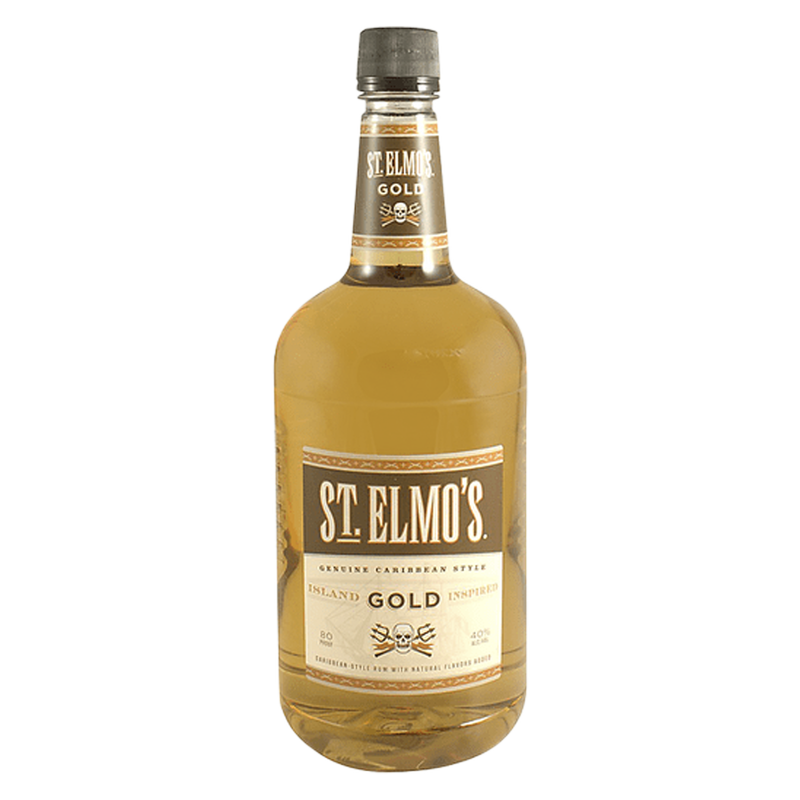 St. Elmo's Gold Rum 1.75L (80 Proof)